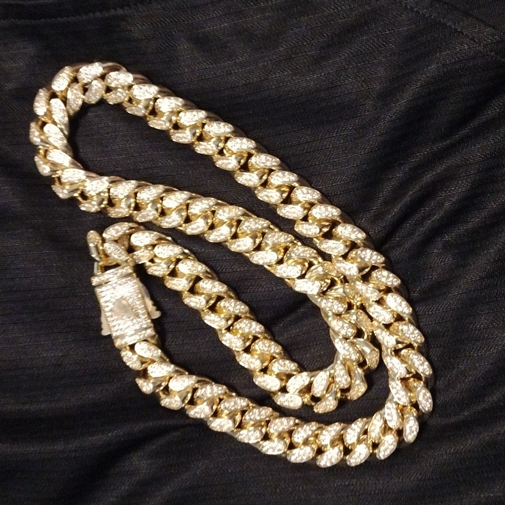 Cuban link Chain 22 inch 12mm